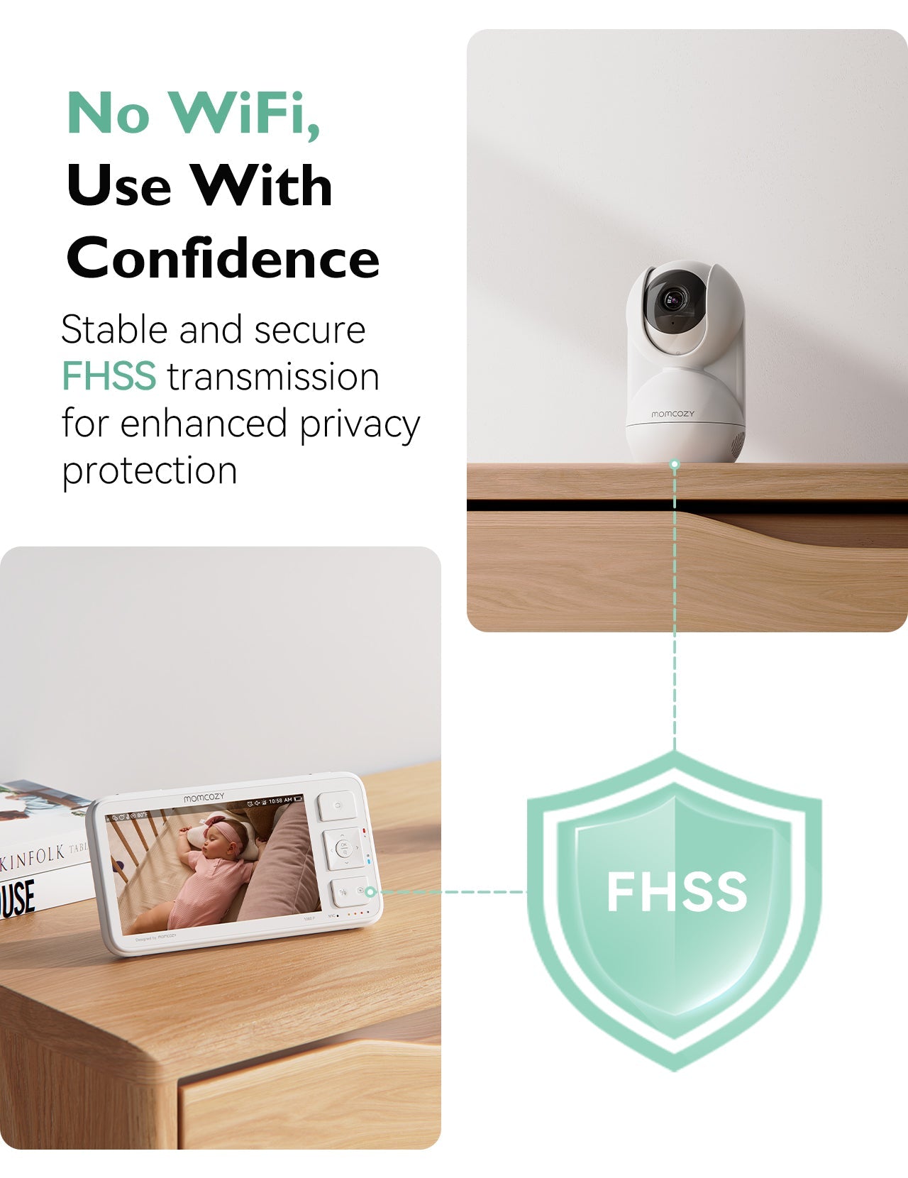 1080p Full HD Kamera für Videobabyphone BM03
