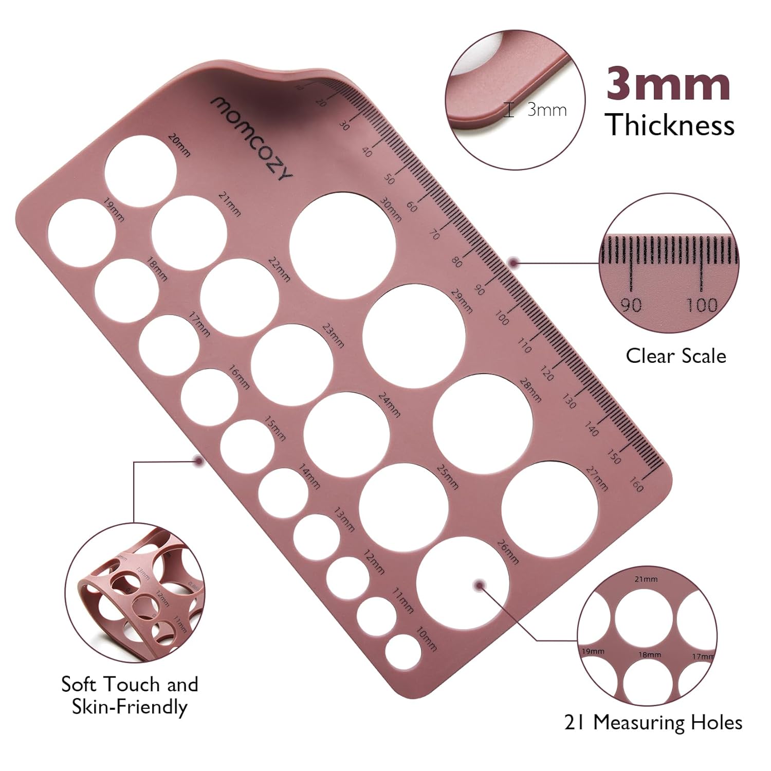 Momcozy Brustwarzenlineal