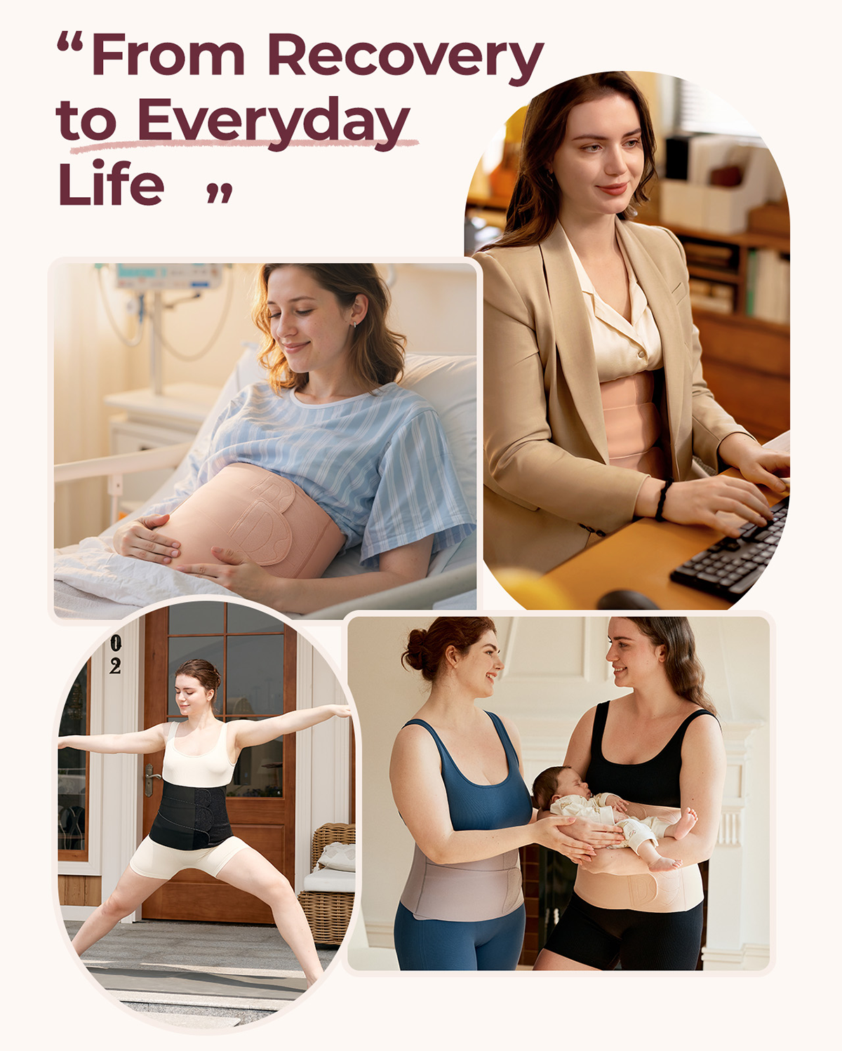 Momcozy Ergowrap Postpartum Belly Band