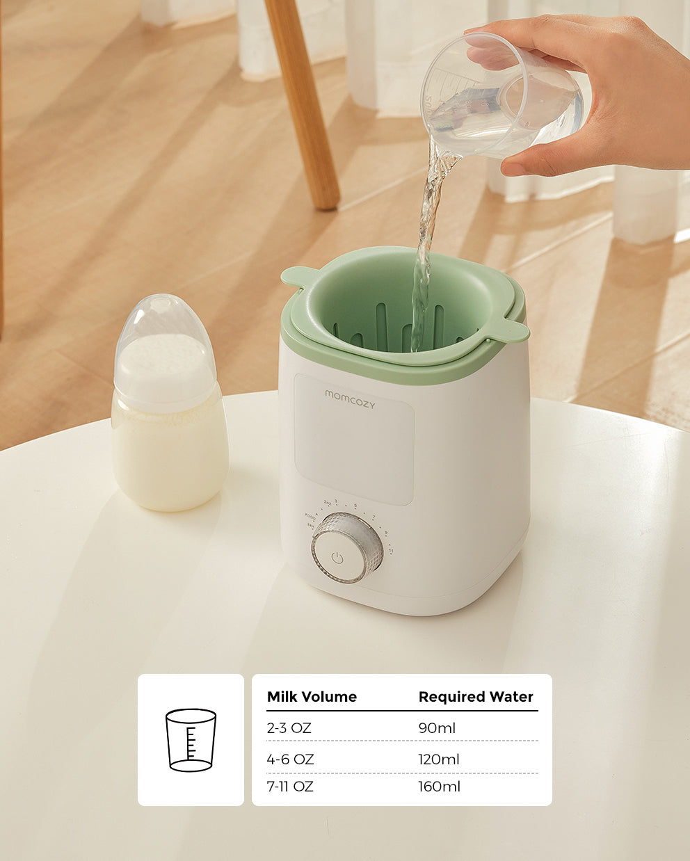 Nutri Smart Babyflaschenwärmer und Muttermilch-Aufbewahrungsbeutel