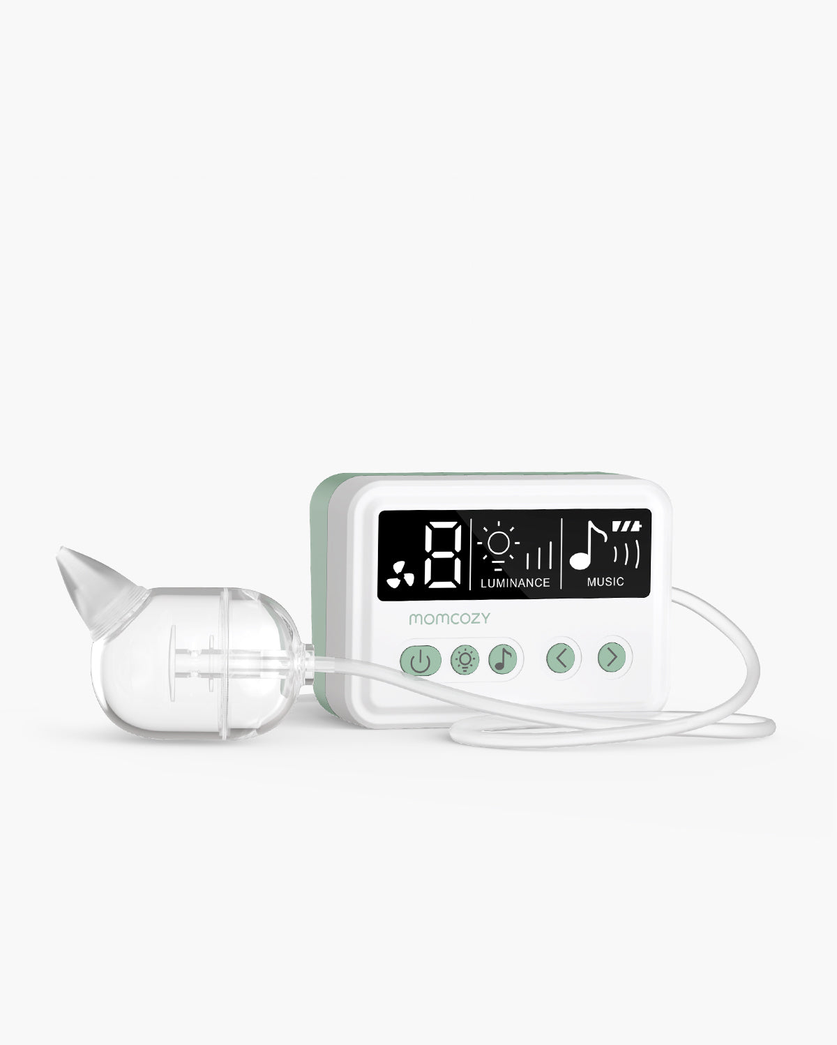 Momcozy soft night light with three adjustable brightness levels for undisturbed baby sleep.