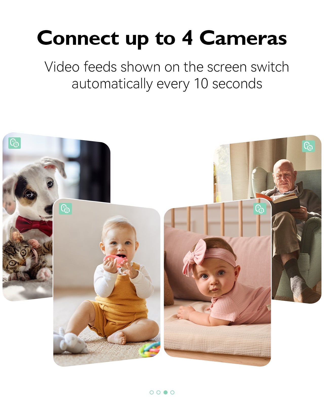 1080p Full HD Kamera für Videobabyphone BM03