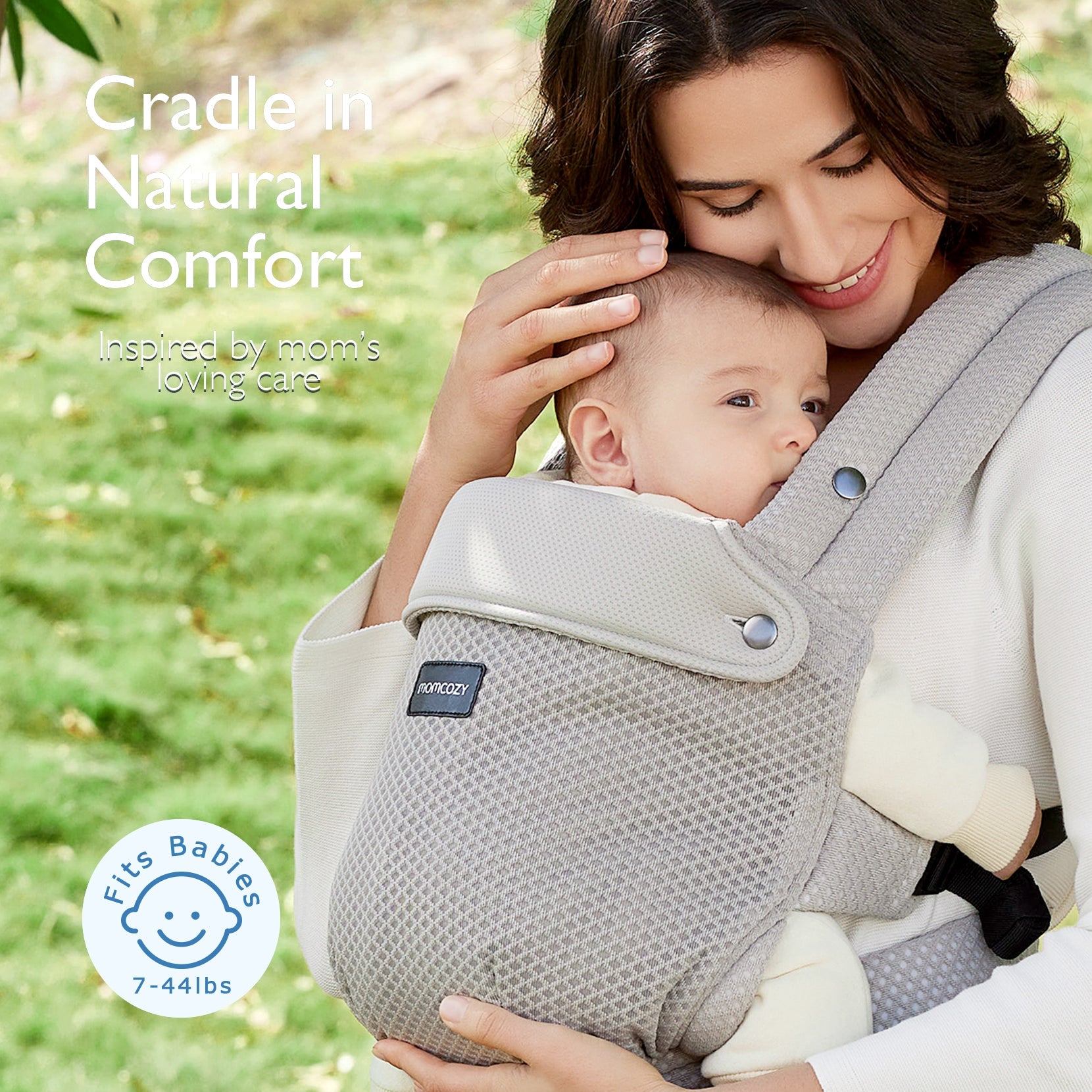 Momcozy PureHug Baby Carrier - Black