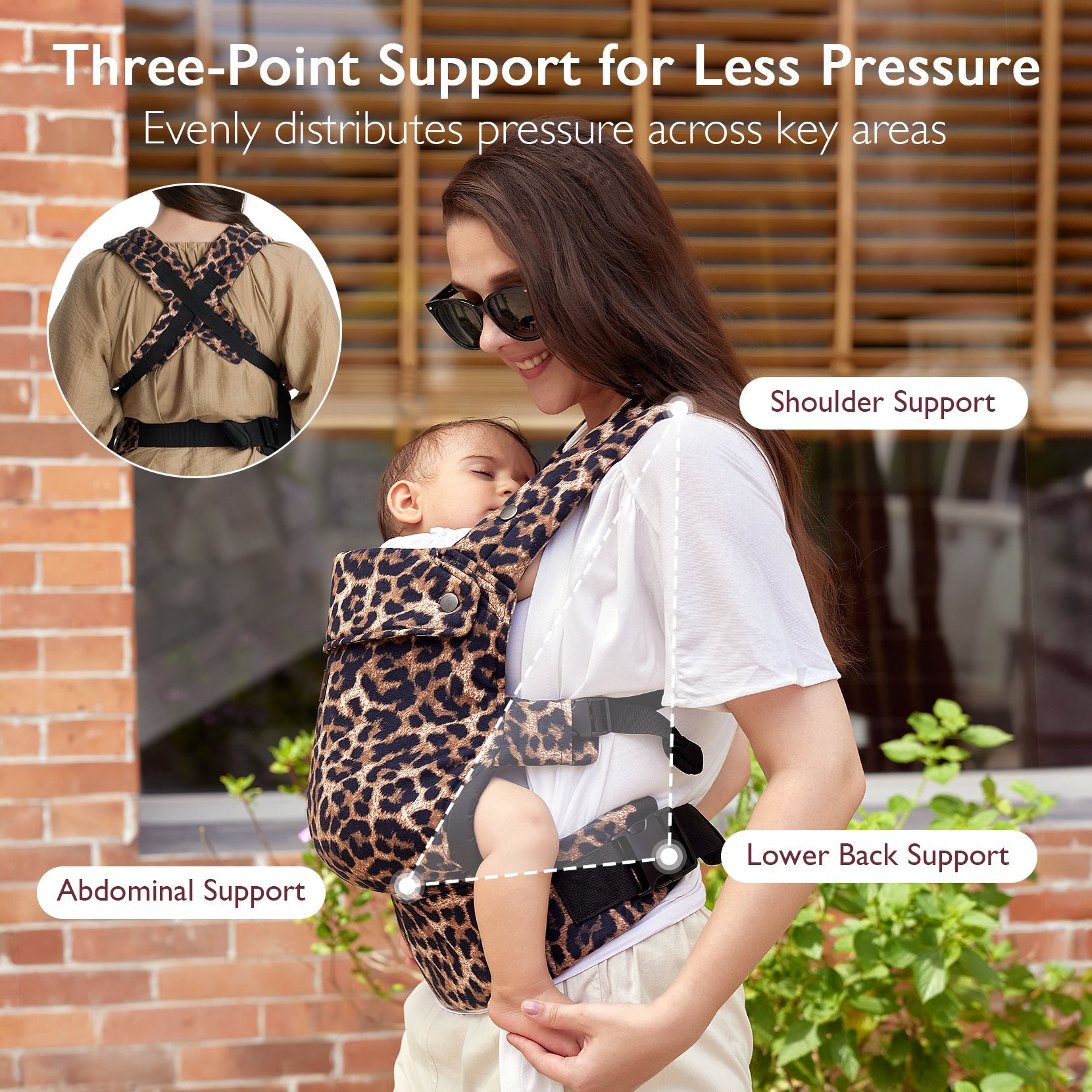 Momcozy PureHug Baby Carrier - Black