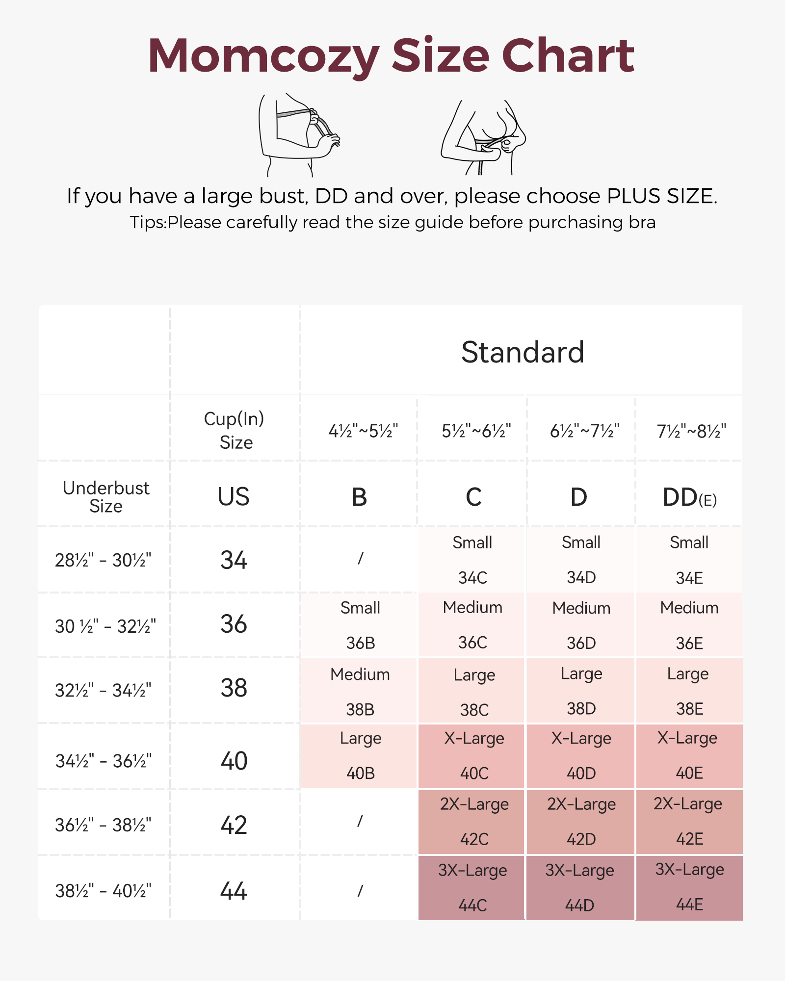 Momcozy Tencel™ Fabric Seamless Breast Pump Bra
