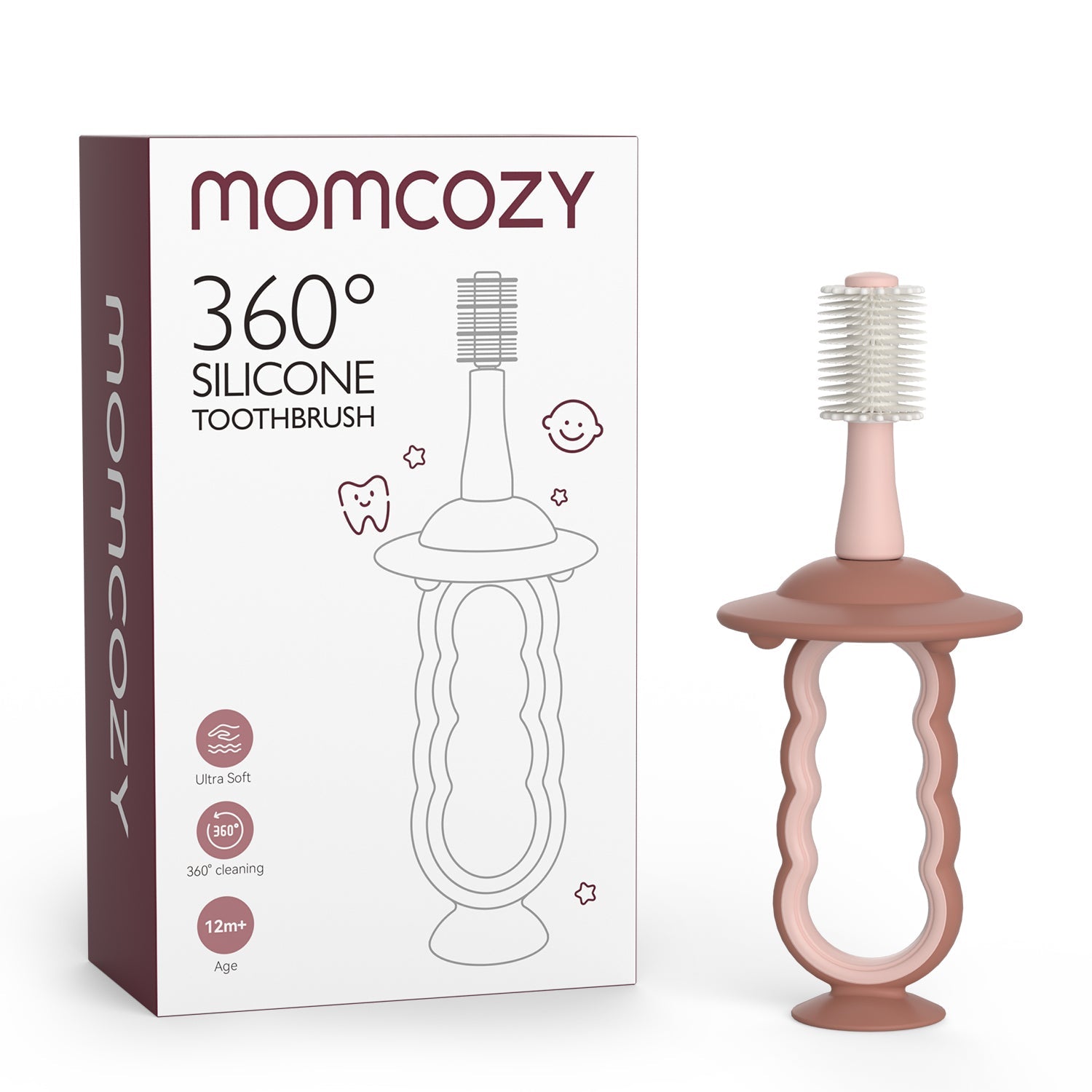 Momcozy Mundpflege-Serie: Baby-Zahnbürste