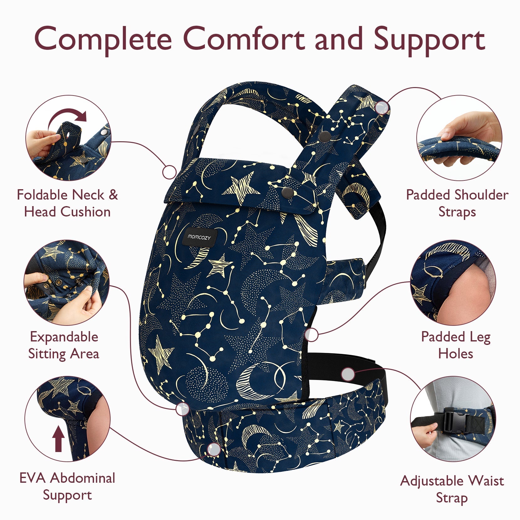 Momcozy PureHug Baby Carrier| Exclusive Offer