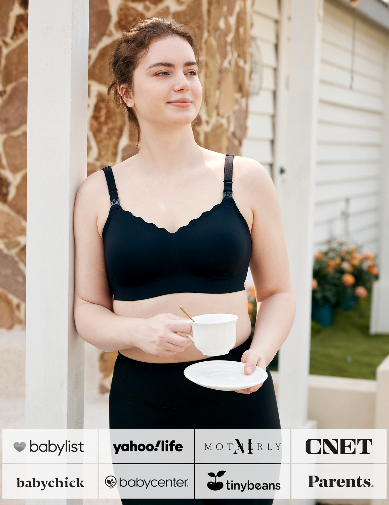 Momcozy Cooling Hands-Free Nursing & Pump Bra