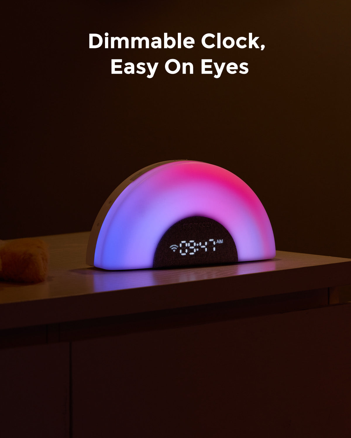 DreamSync™ Intelligente Baby Sound Maschine - Regenbogenlicht & App-Steuerung