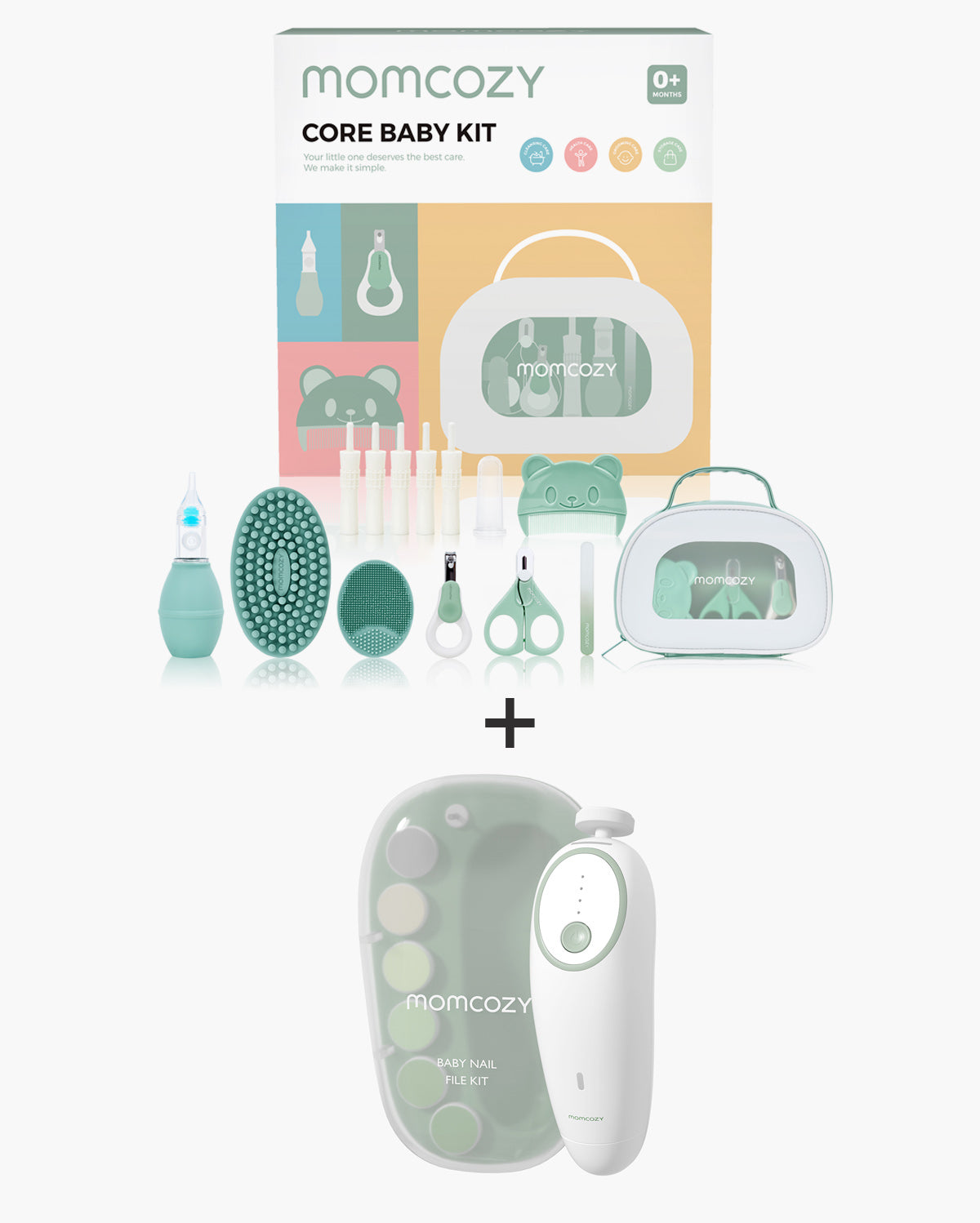 Momcozy All-in-1 Core Baby Kit & Elektrische Babynagelfeile