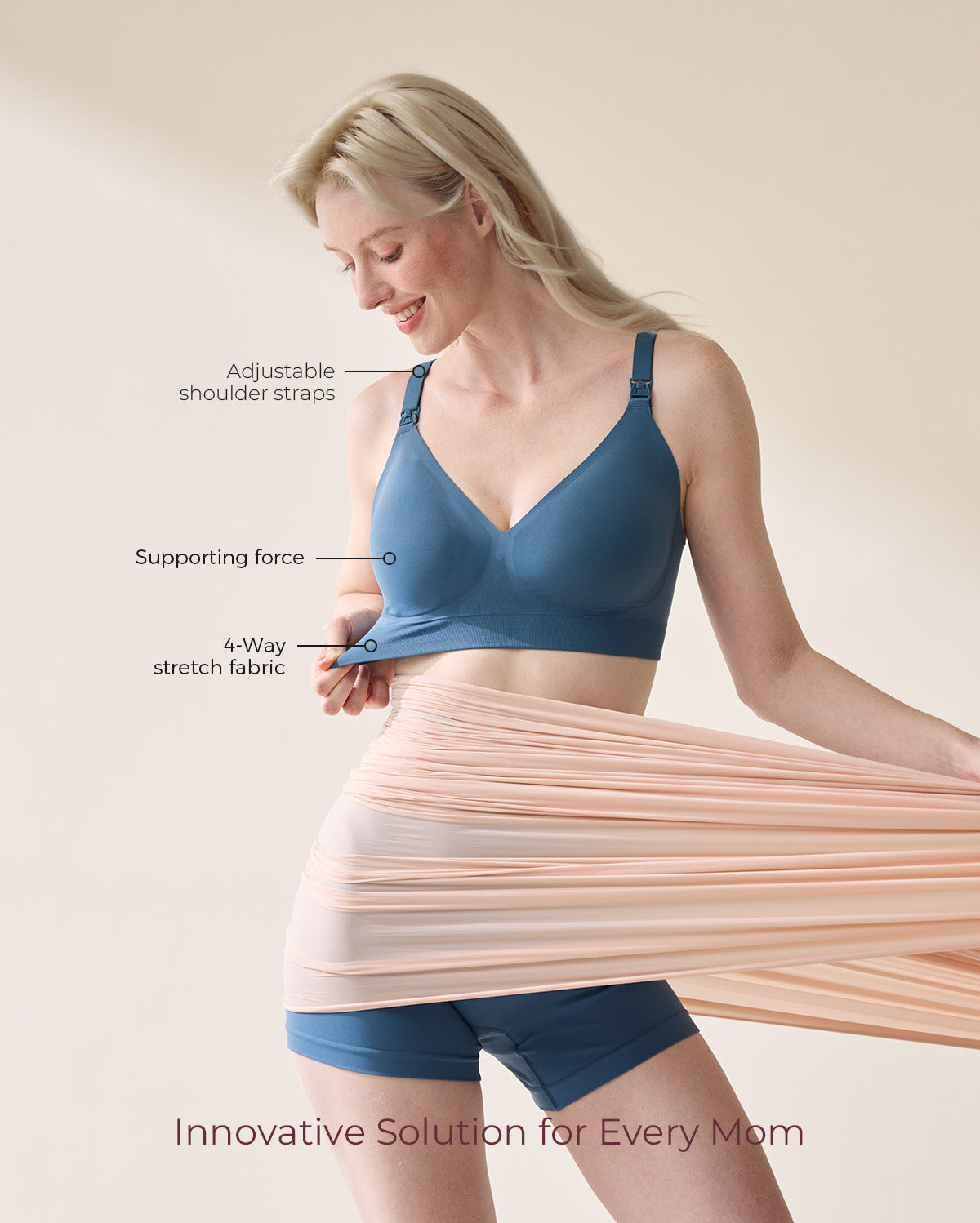 Momcozy CoolFit Nursing Bra—Ultra Stretch