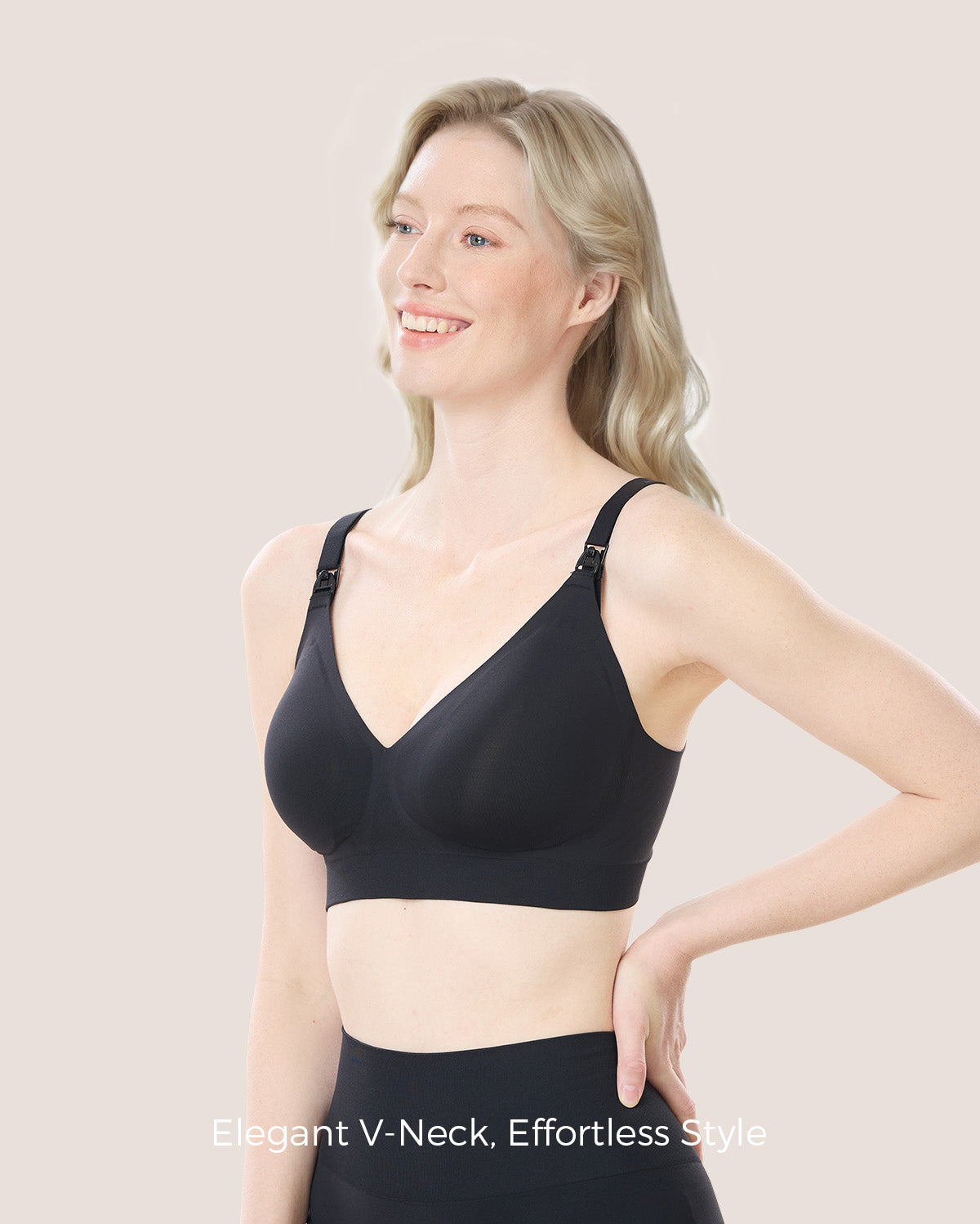 Momcozy CoolFit Nursing Bra—Ultra Stretch