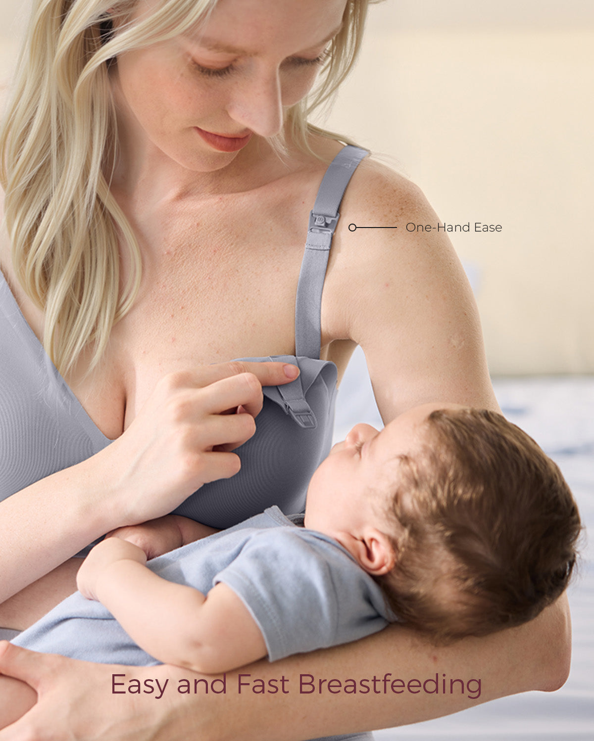 Momcozy CoolFit Nursing Bra—Ultra Stretch