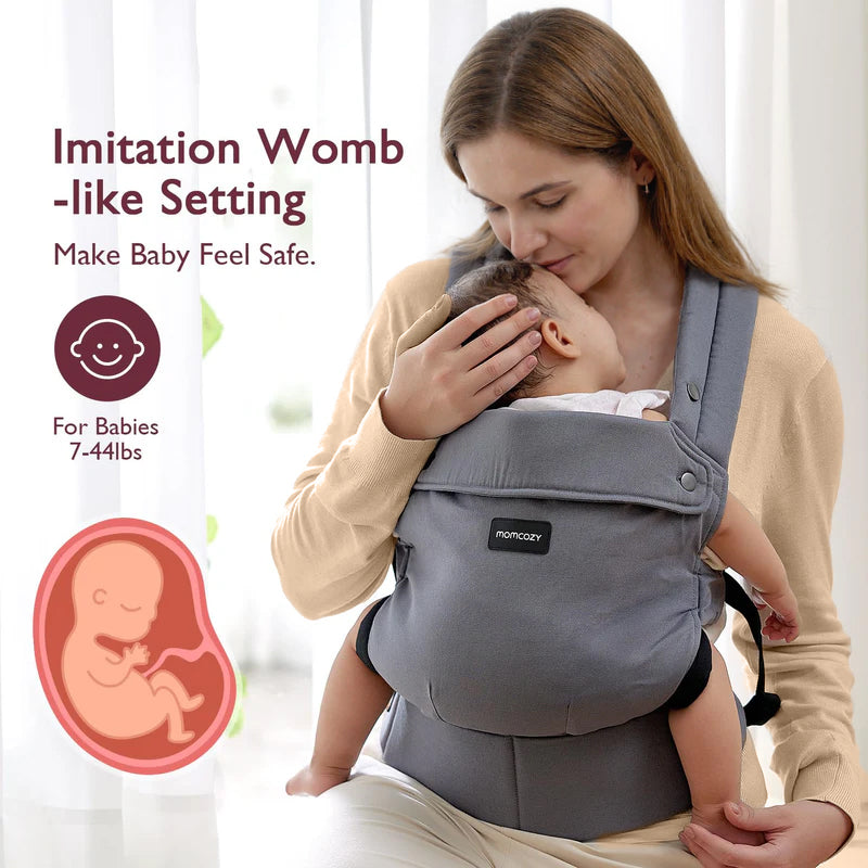 Momcozy PureHug Baby Carrier - Black