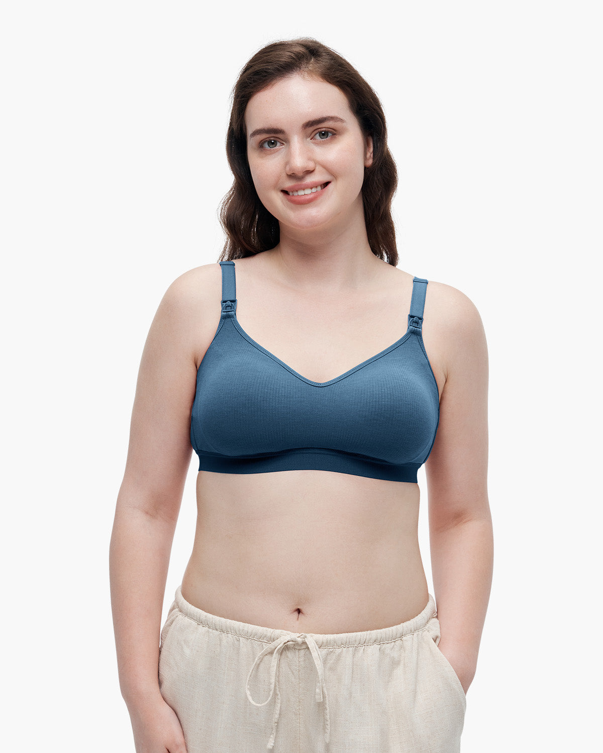 Momcozy Tencel™ Fabric Seamless Breast Pump Bra