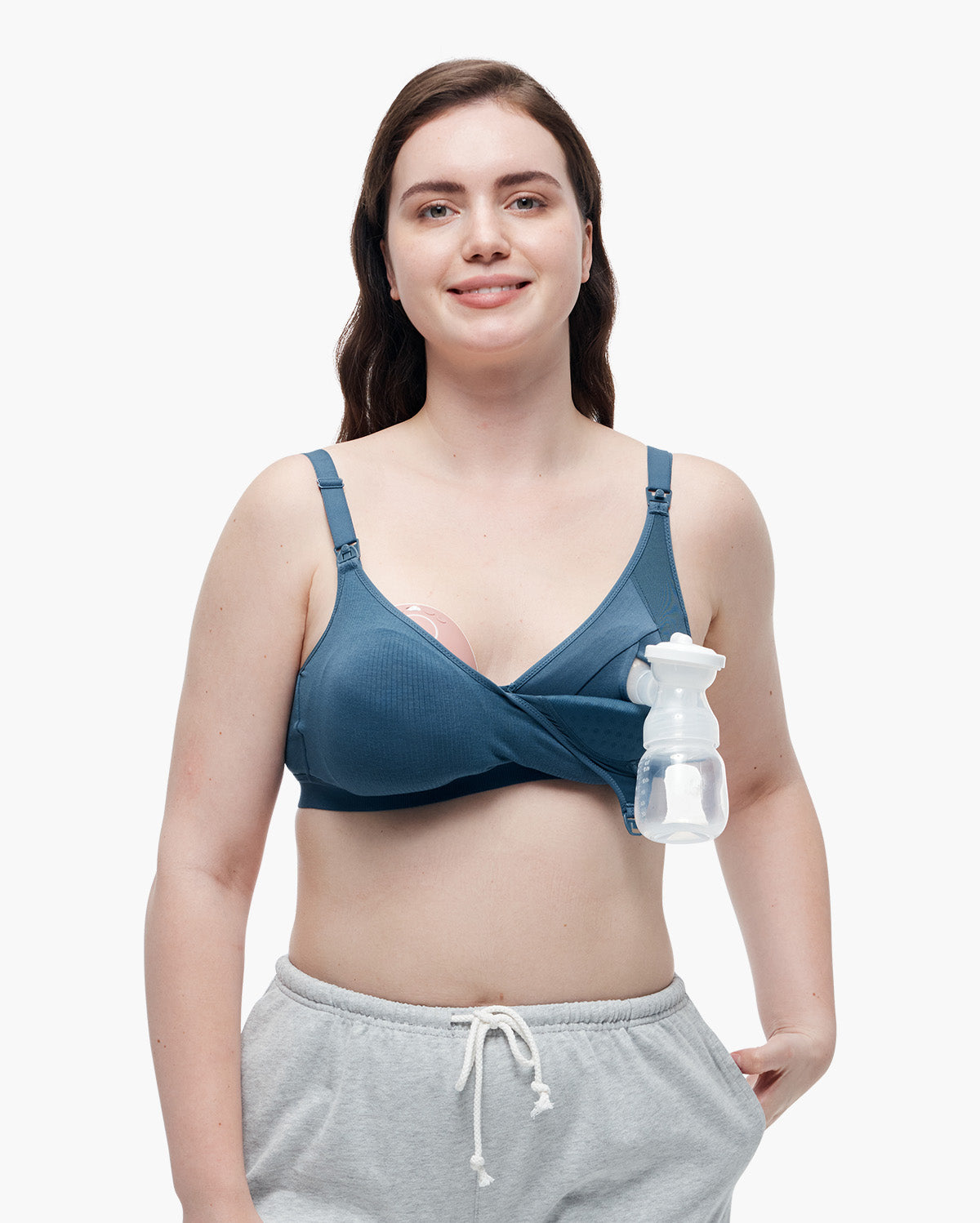 Momcozy Tencel™ Fabric Seamless Breast Pump Bra
