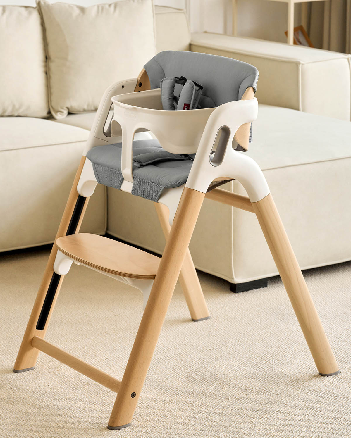 Momcozy DinerPal High Chair and Soft Cushion