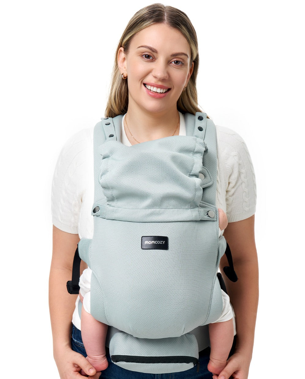 Momcozy WeeSnug Babytrage für Neugeborene