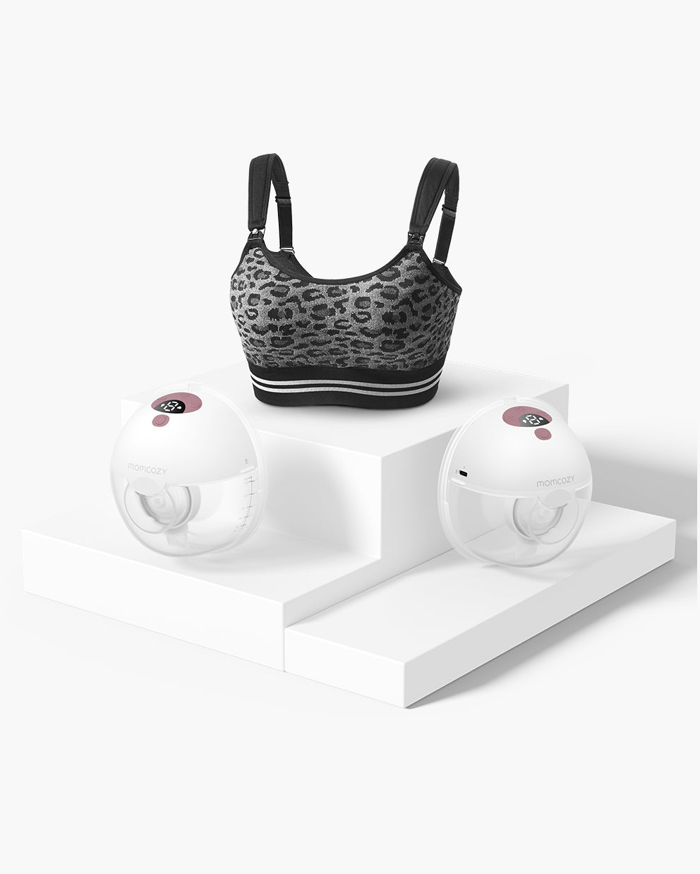 M5 BH Bundle: Zwei M5 kabellose, freihändige Milchpumpe und 4-in-1 Pump-BH (YN12)