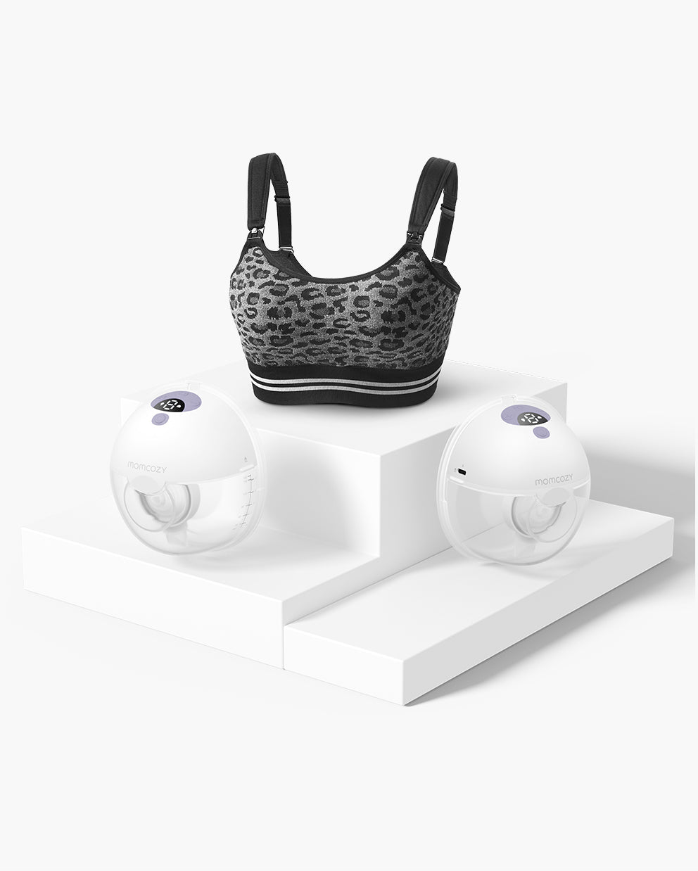 M5 BH Bundle: Zwei M5 kabellose, freihändige Milchpumpe und 4-in-1 Pump-BH (YN12)