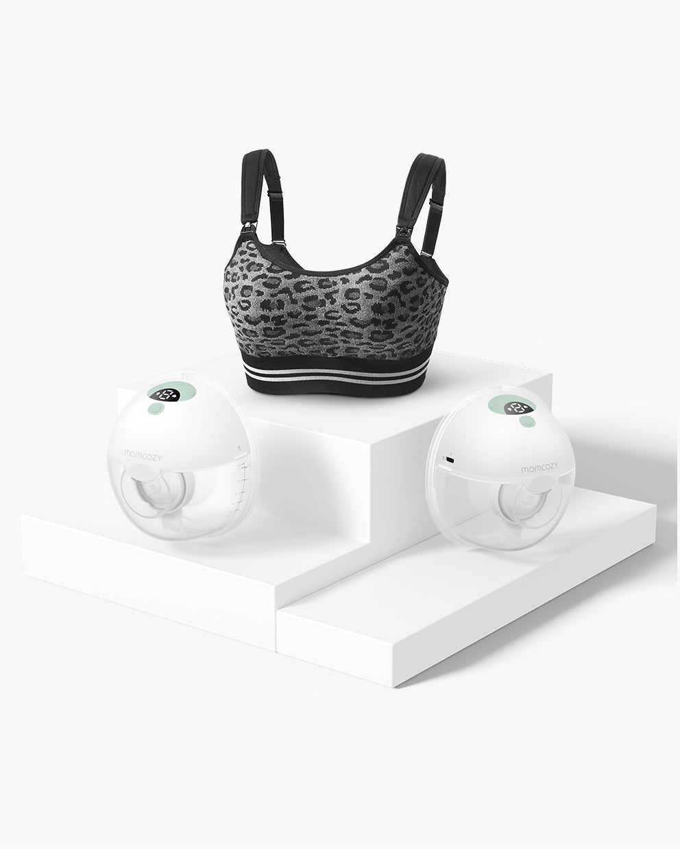 M5 BH Bundle: Zwei M5 kabellose, freihändige Milchpumpe und 4-in-1 Pump-BH (YN12)