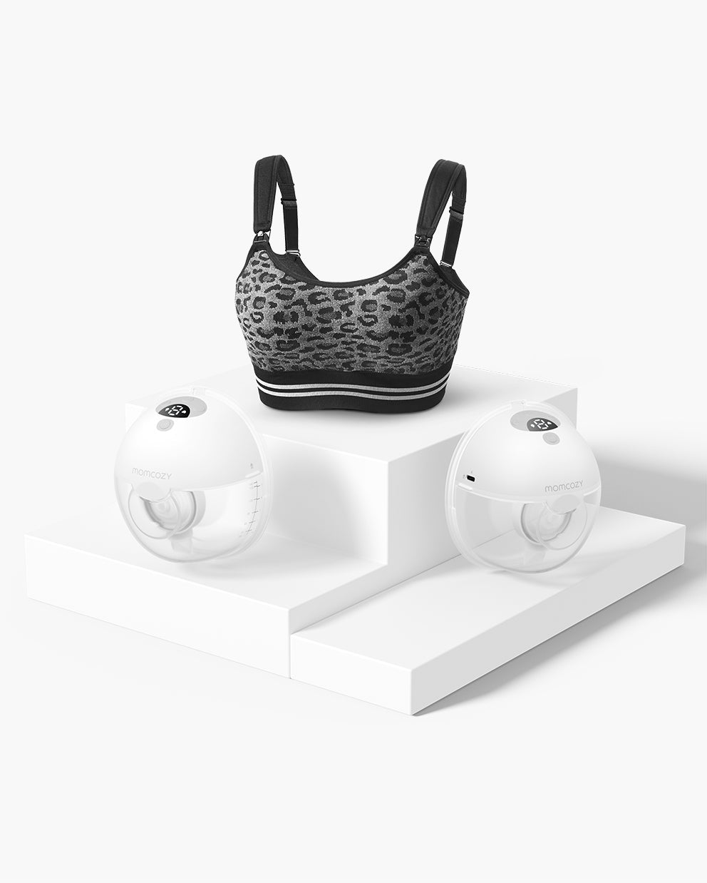 M5 BH Bundle: Zwei M5 kabellose, freihändige Milchpumpe und 4-in-1 Pump-BH (YN12)