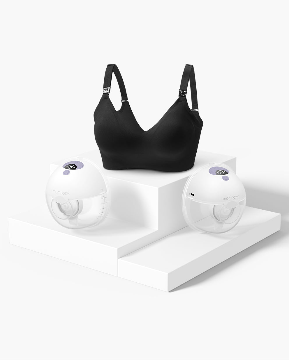 M5 BH Bundle: Zwei M5 kabellose, freihändige Milchpumpe und Omni BH(YN21)