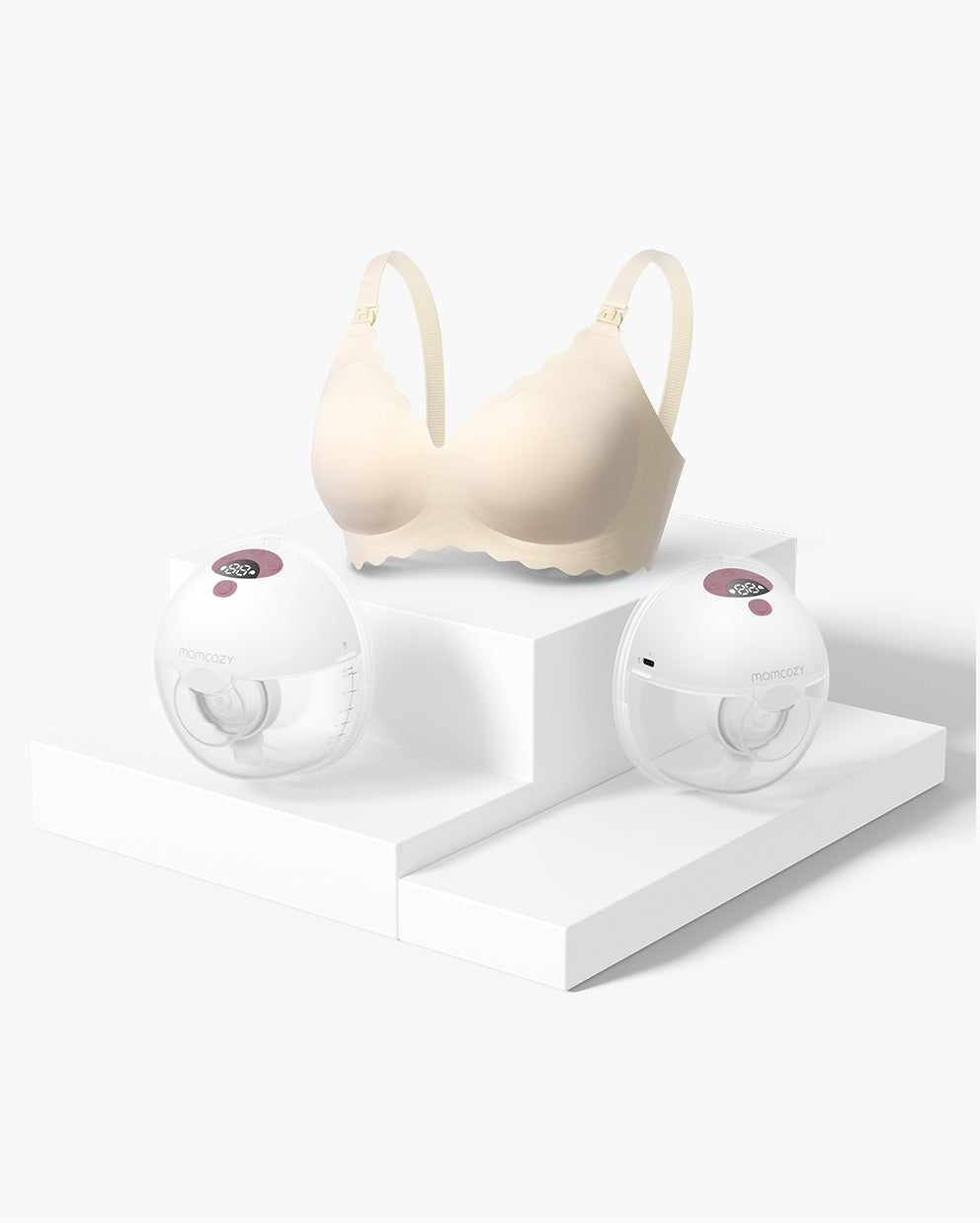 M5 BH Bundle: Zwei M5 kabellose, freihändige Milchpumpen und Jelly Strip BH(YN46)