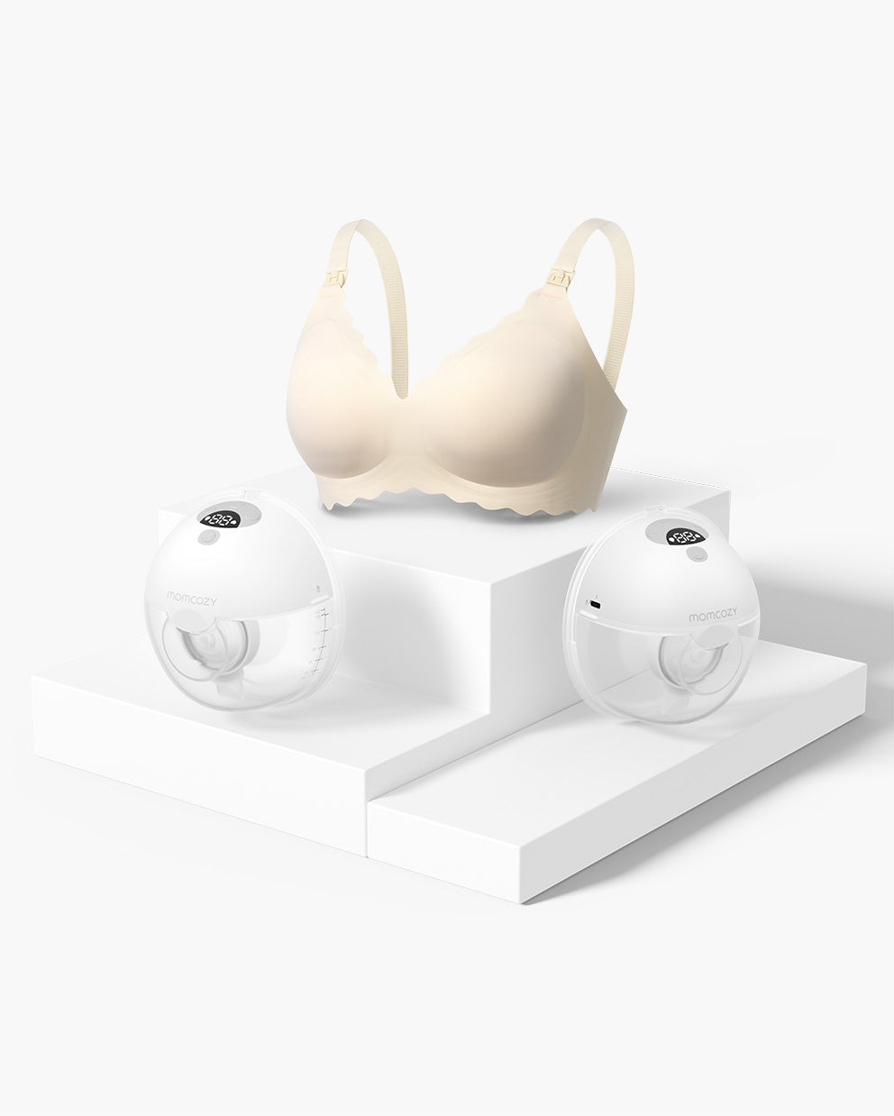 M5 BH Bundle: Zwei M5 kabellose, freihändige Milchpumpen und Jelly Strip BH(YN46)