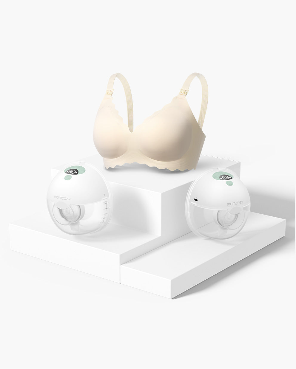 M5 BH Bundle: Zwei M5 kabellose, freihändige Milchpumpen und Jelly Strip BH(YN46)
