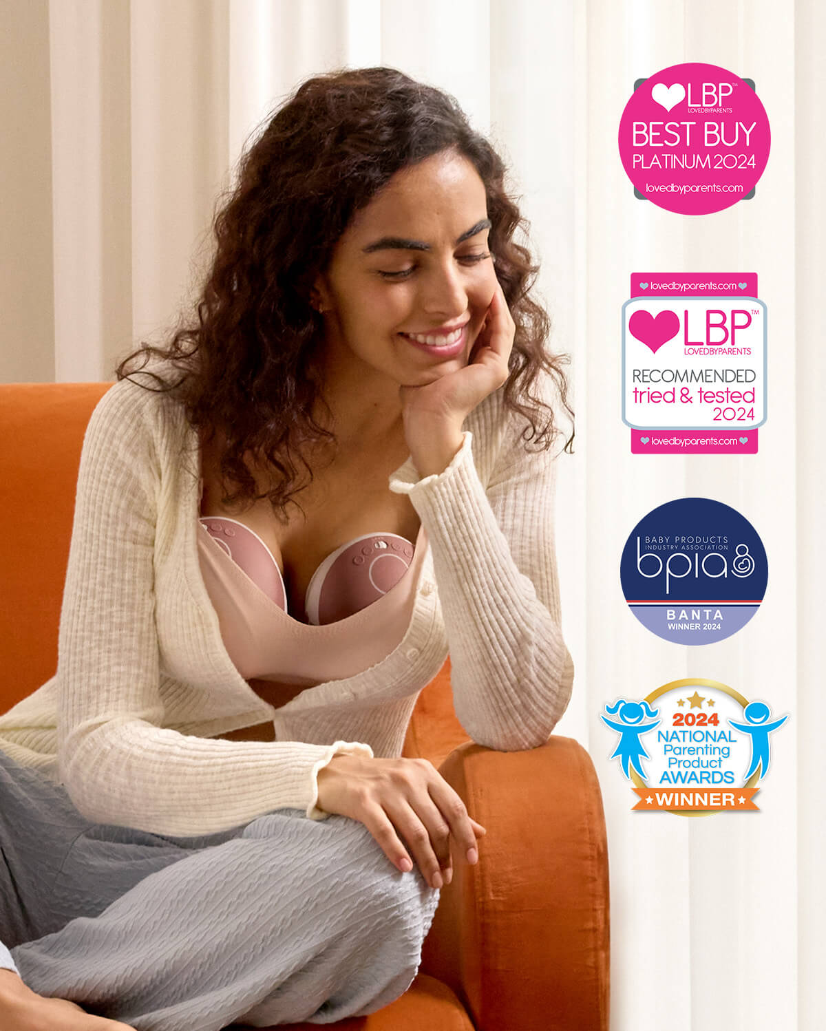 Momcozy Mobile Flow™ Freihändige Milchpumpe | M9