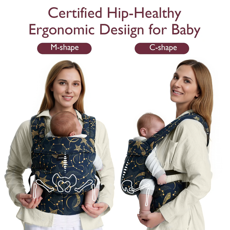 Momcozy PureHug Baby Carrier - Black