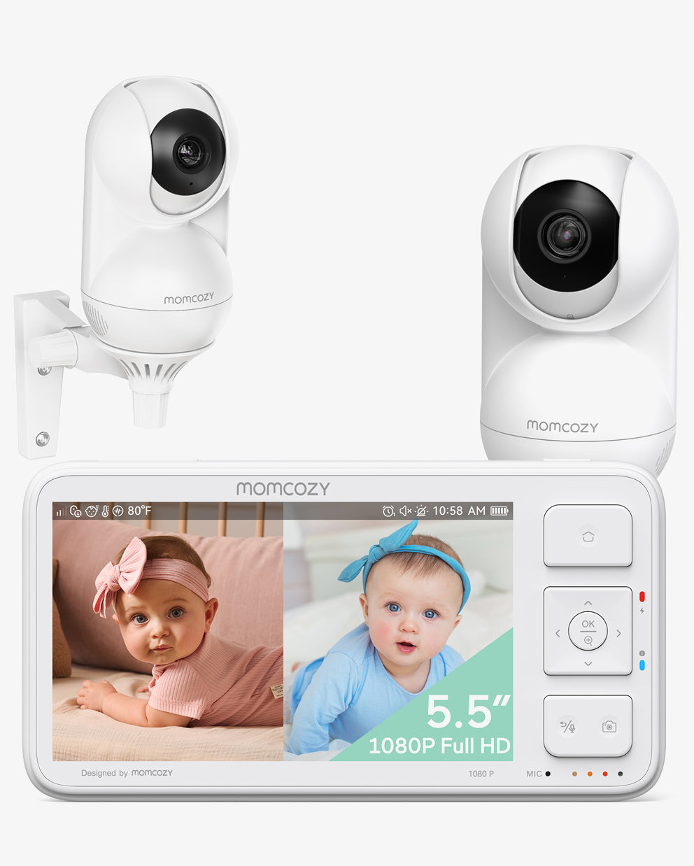 Momcozy 5,5'' Voll HD Video Babyphone - BM03